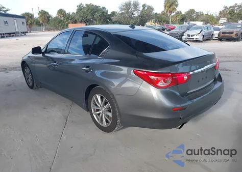2015 Infiniti Q50 z USA, uszkodzony, nr VIN JN1BV7AP3FM344473